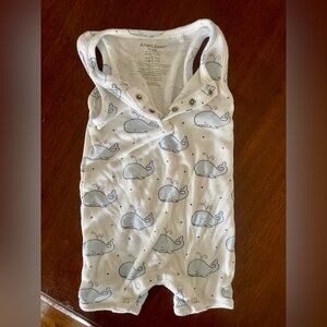 Angel Dear Blue Whale Baby Outfit
